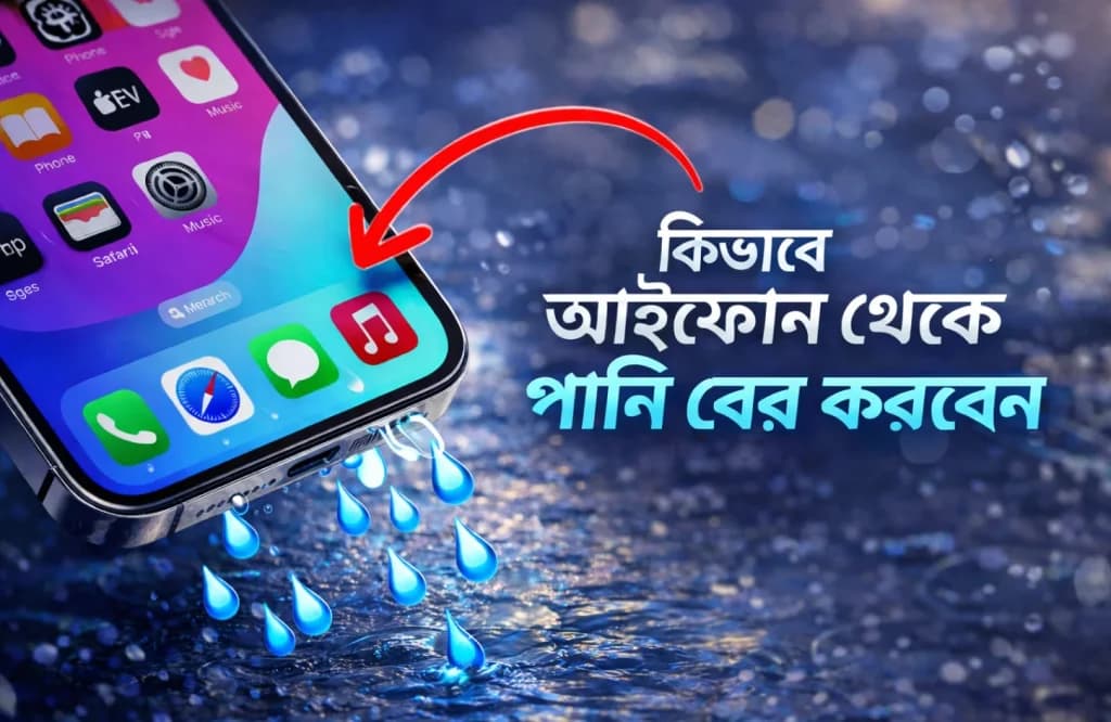 কিভাবে আইফোন থেকে পানি বের করবেন | iPhone Water Damage Fix